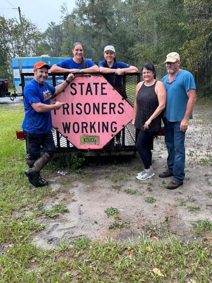 Rotarians serving during disaster response